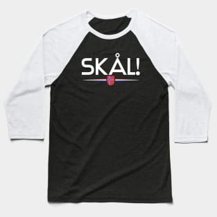 Skal - Norway Baseball T-Shirt